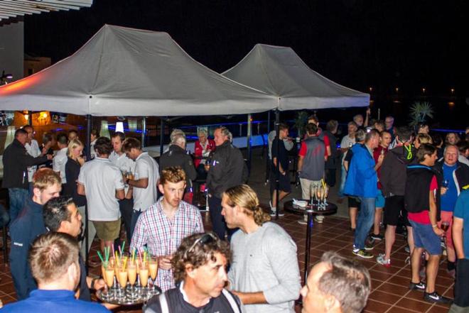 Welcome reception at Real Club Nautico de Arrecife where teams were hosted by Calero Marinas – RORC Transatlantic Race ©  Pilar Hernández